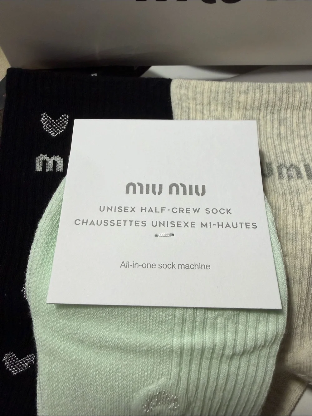 Miu Miu three pack